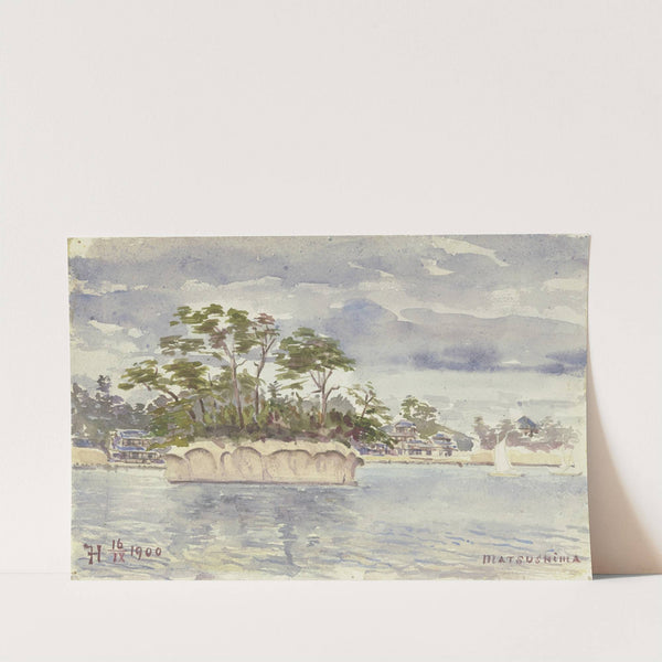 Small island off Matsushima by Fritz Hauck