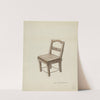 Small Wooden Chair by Majel G. Claflin