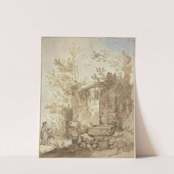 Smashed drawing well by Jean Baptiste Marie Pierre