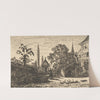 Smith's Yard at Etang by Philip Gilbert Hamerton