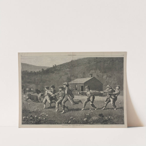 ‘Snap-the-Whip’ (1873) by Winslow Homer