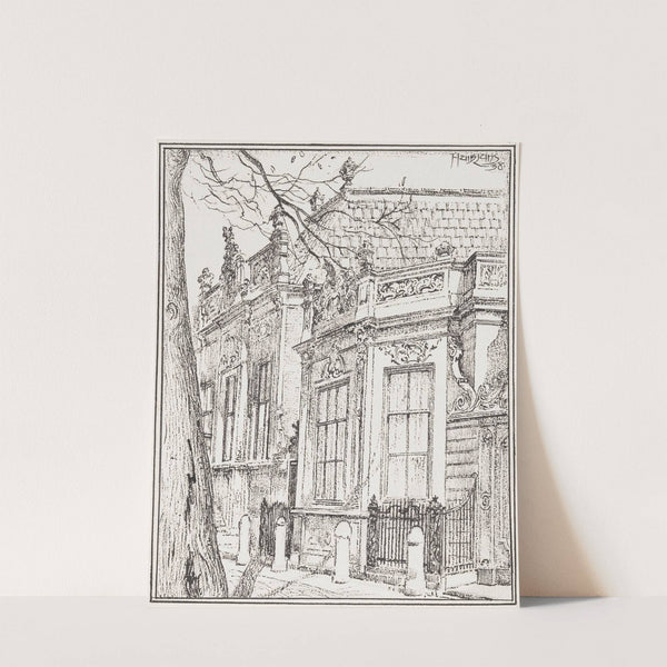 Snouck-van-Loosenhuis te Enkhuizen (1938) by Huib Luns