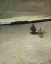 Snow Field, Morning, Roxbury (1864)