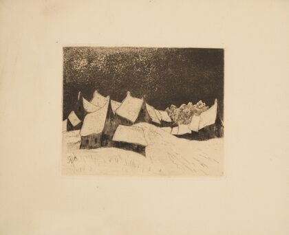 Snow in Picardie (La Neige en Picardie) (1894)