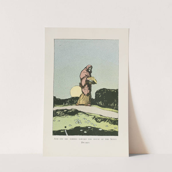 Snow White and the seven dwarfs Pl.10 by Charles Buckles Falls