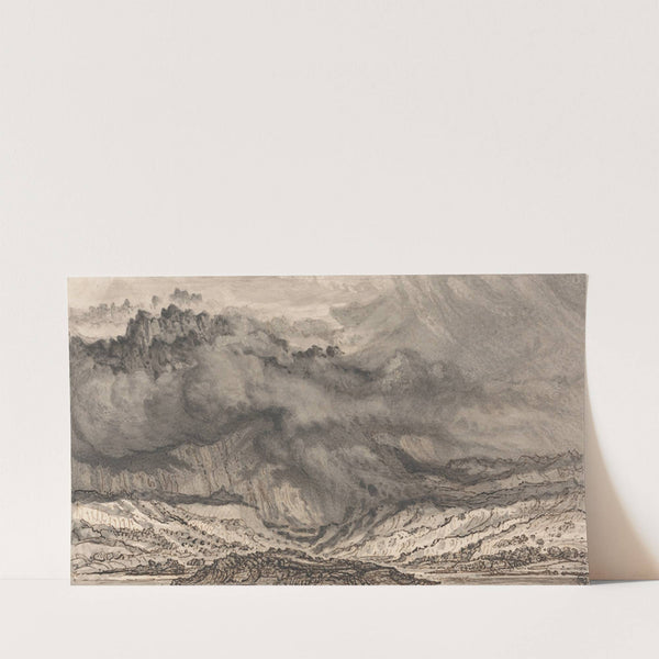 Snowdon, an Approaching Storm (1853) by James Ward
