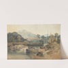 Snowdon from Beddgelert by Joseph Mallord William Turner