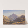 Snowdon from Llyn Nantlle, North Wales (1832) by George Fennell Robson