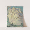 Snowy Mountains. Study from Lofoten by Anna Boberg