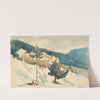 Snowy Plain in the Mountains by Zolo Palugyay