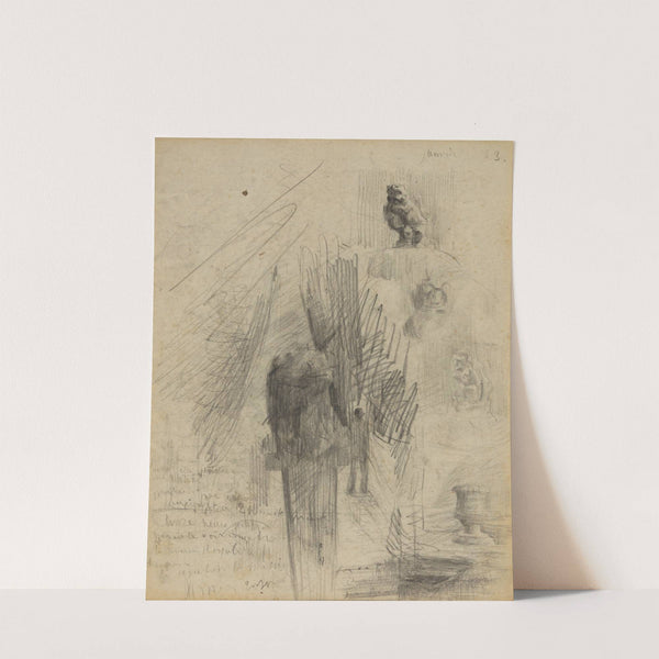 Snuisterijen en figuren by James Ensor