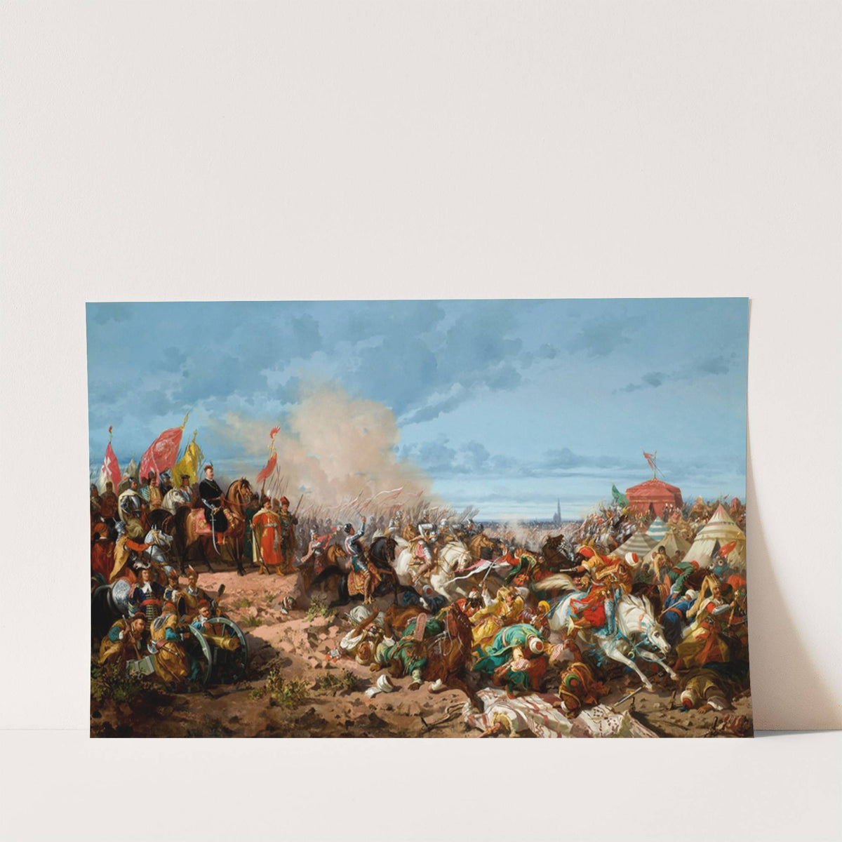 Sobieski at Vienna by Stanisław von Chlebowski