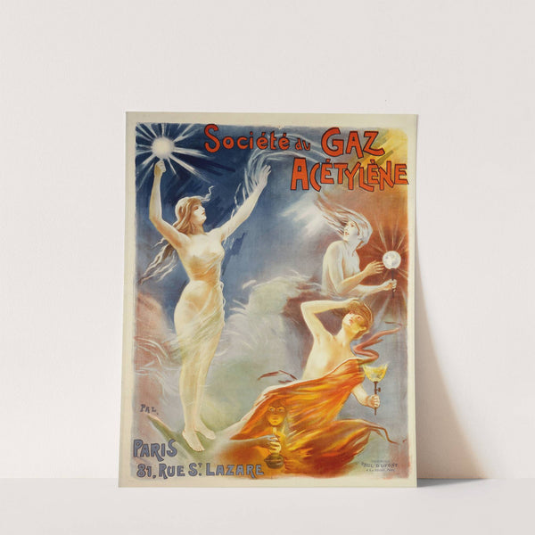 Société Du Gaz Acetylene (1897-1903) by Pal (Jean de Paleologue)