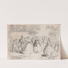 Society in the Saski Garden (1867) by Maksymilian Gierymski