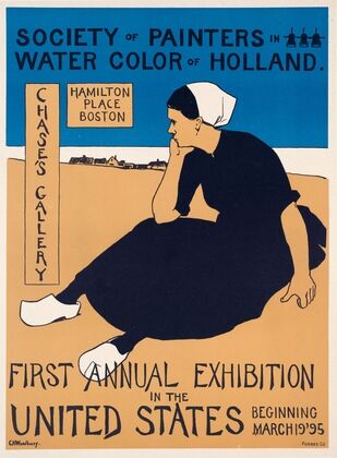 Society of painters in water color of Holland