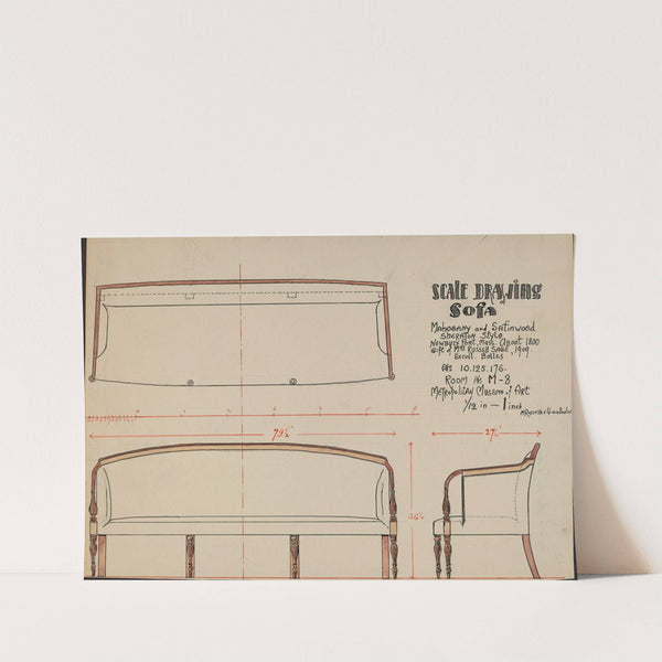 Sofa by M. Rosenshield-von-Paulin