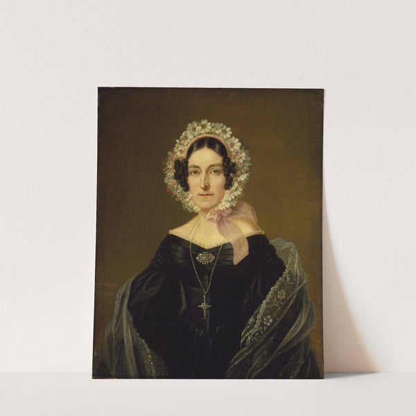Sofia Magdalena Cantzler  by Carl Wilhelm Nordgren
