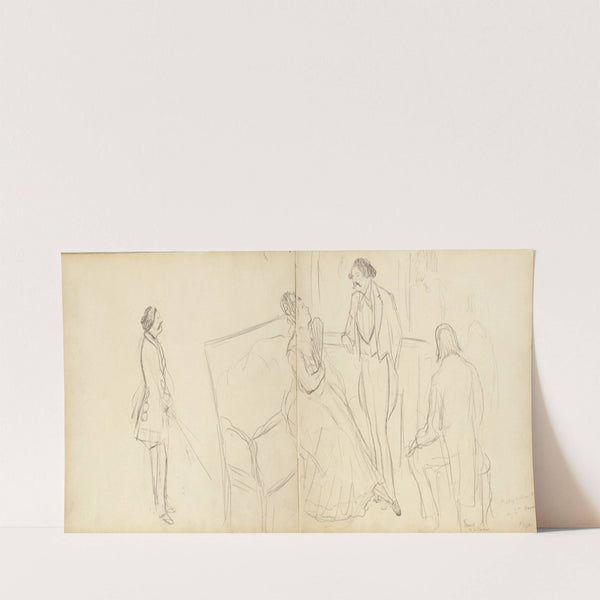 Soirée (1877) by Edgar Degas