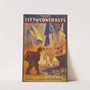 Sol Lesser presents City of contrasts by Plampin Litho Inc.