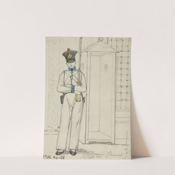 Soldat de Florence by René Marjolin