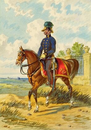 Soldat zu Pferd