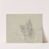 Soldier on horse by Alfred Rudolph Waud