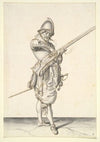 Soldier Preparing to Fire a Caliver (ca. 1606–7)