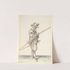Soldier Preparing to Fire a Musket by Jacob de Gheyn II