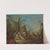 Soldiers And Vivandières Cooking And Resting Around A Campfire, A Wagon And A Tent Beyond by Jean-Baptiste Pater