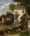 Soldiers Camping in a Nobleman’s Yard, Motif from the Thirty Years’ War
