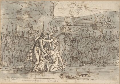 Soldiers Going into Battle