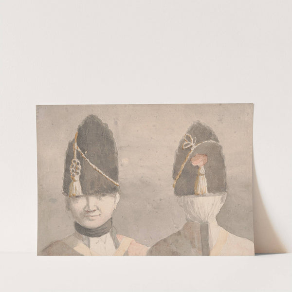 Soldier&#039;s Head; front and back by George Dance