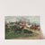 Soldiers leading horses over a bridge (1880) by Jean Richard Goubie