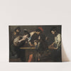 Soldiers Playing Cards and Dice (The Cheats) by Valentin de Boulogne