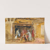 Soldiers Warming By A Fire by Charles-Olivier de Penne