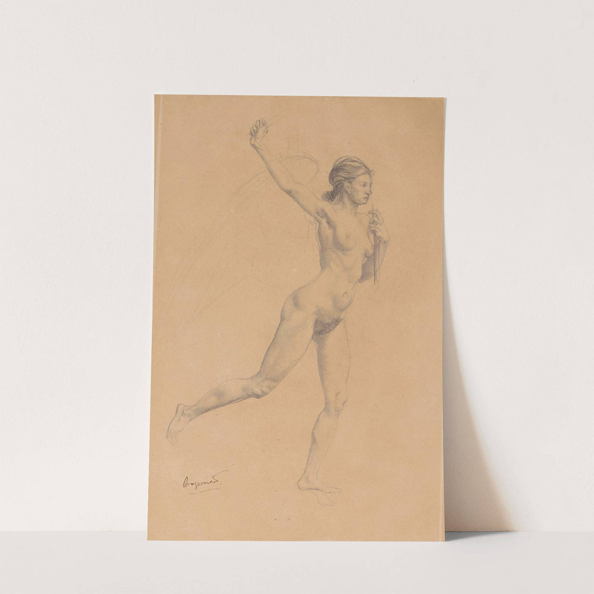 Soleil couchant. by Félix Bracquemond
