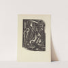 Solomon lift the sworld, he say ‘Now i cut the palaver, now i cut the pican same way’ (1946) by Letterio Calapai