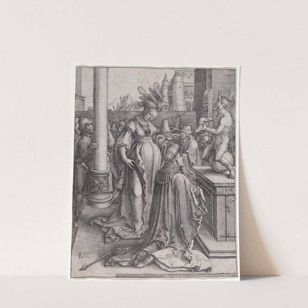 Solomon&#039;s Idolatry by Lucas Van Leyden