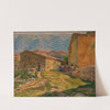Solskinsformiddag i Civita d’Antino (1904 - 1905) by Kristian Zahrtmann