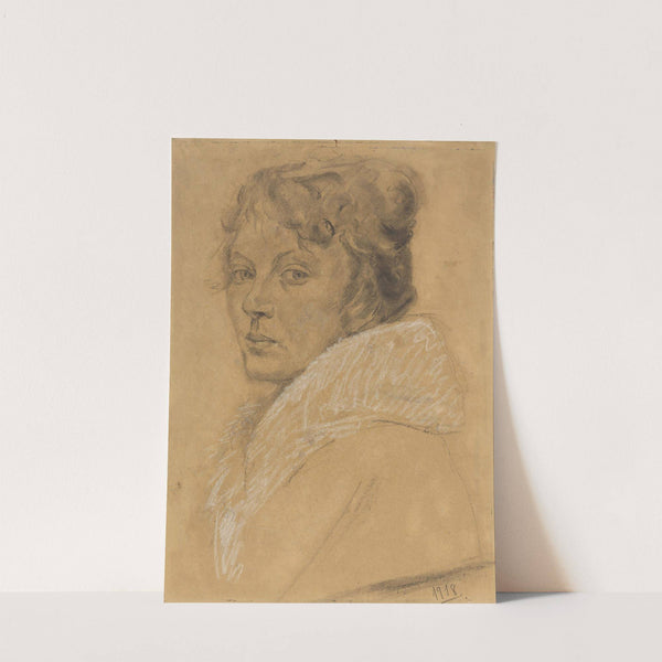Solveig Plathe Andersson (1918) by Christian Krohg