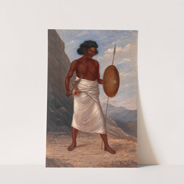 Somali Man (ca. 1893) by Antonio Zeno Shindler