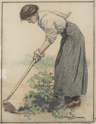 Somebody has to raise everything you eat, do your share (1917)