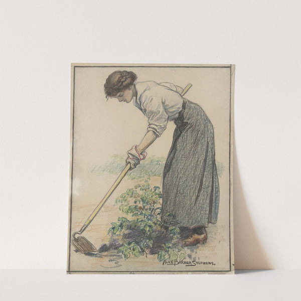 Somebody has to raise everything you eat, do your share (1917) by Alice Barber Stephens