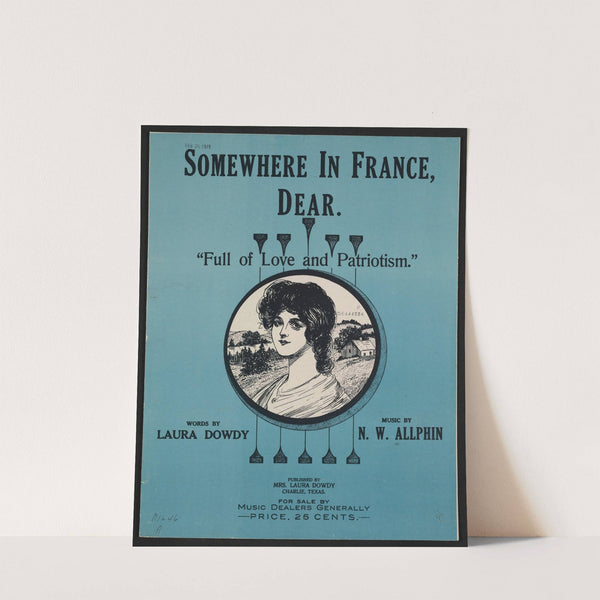 Somewhere in France, dear &#039;full of love and patriotism&#039; by Anonymous