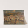 Sommerabend (Hafen von Fiume) by Raoul Frank