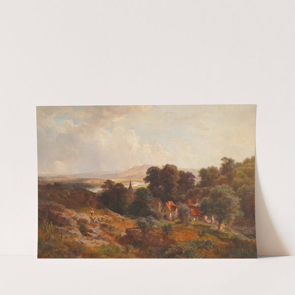 Sommerlandschaft by Ludwig Halauska