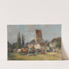 Sommerlicher Markttag by Karl Stuhlmüller