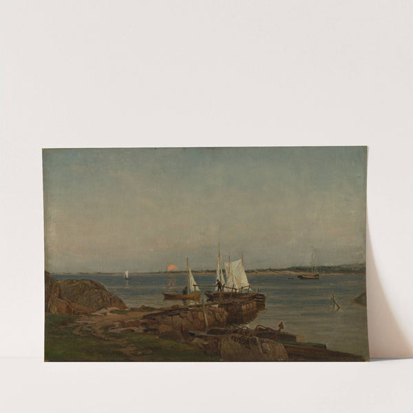 Sommernatt, Hvaler by Amaldus Nielsen