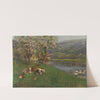 Sommertag am See by Adolf Lins