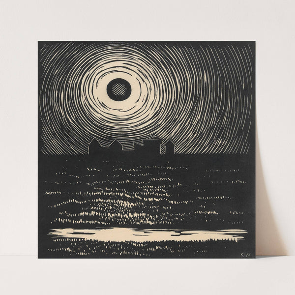 Sonnenuntergang by Karl Wiener